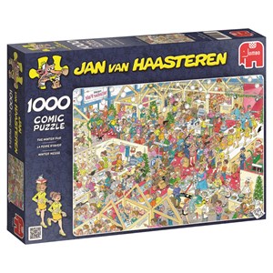 Jumbo (17453) - Jan van Haasteren: "The Winter Fair" - 1000 pieces puzzle