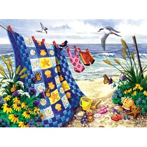 SunsOut (62956) - Nancy Wernersbach: "Seaside Summer" - 500 pieces puzzle