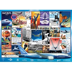 Eurographics (6000-0932) - "Boeing Advertising Collection" - 1000 pieces puzzle