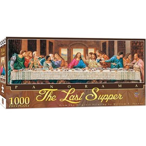 MasterPieces (71372) - William Terney: "The Last Supper" - 1000 pieces puzzle