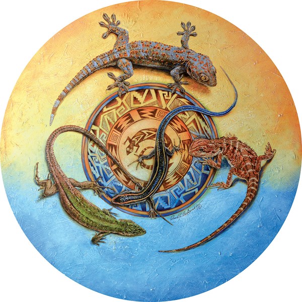 SunsOut (40067) - David Behrens: "Mimbre Journeys" - 500 pieces puzzle