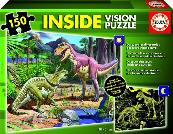 Educa (15897) - "Dinosaurs" - 150 pieces puzzle
