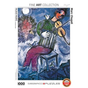 Eurographics (6000-0852) - Marc Chagall: "The Blue Violinist" - 1000 pieces puzzle