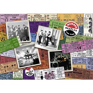 Ravensburger (19751) - "Beatles: Tickets" - 1000 pieces puzzle