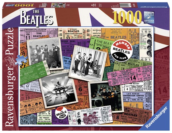 Ravensburger (19751) - "Beatles: Tickets" - 1000 pieces puzzle
