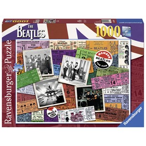 Ravensburger (19751) - "Beatles: Tickets" - 1000 pieces puzzle