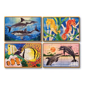 Melissa and Doug (3795) - "Sea Life" - 12 pieces puzzle