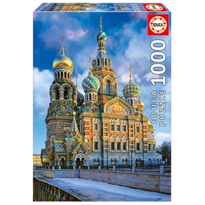 Educa (16289) - "Church of the Resurrection of Christ" - 1000 pieces puzzle