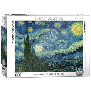 Eurographics (6000-1204) - Vincent van Gogh: "The Starry Night" - 1000 pieces puzzle