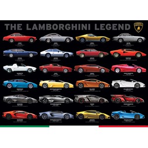Eurographics (6000-0822) - "The Lamborghini Legend" - 1000 pieces puzzle