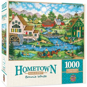MasterPieces (71732) - Bonnie White: "Millside Picnic" - 1000 pieces puzzle