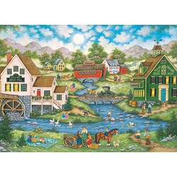 MasterPieces (71732) - Bonnie White: "Millside Picnic" - 1000 pieces puzzle