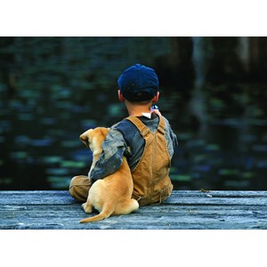 Eurographics (8300-0527) - "Boy's Best Friend" - 300 pieces puzzle