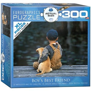 Eurographics (8300-0527) - "Boy's Best Friend" - 300 pieces puzzle