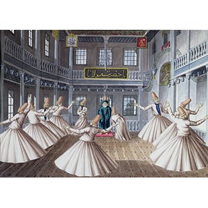 Anatolian (4520) - "Whirling Dervishes" - 1500 pieces puzzle