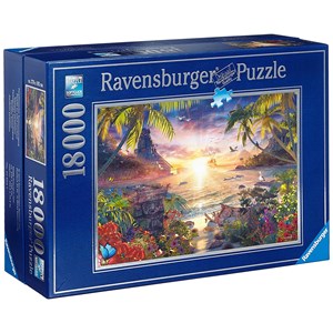 Ravensburger (17824) - David Penfound: "Paradise Sunset" - 18000 pieces puzzle