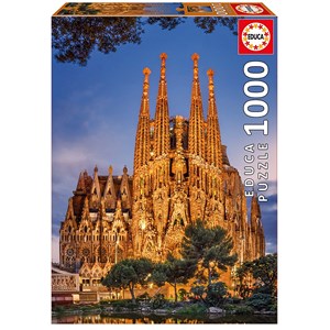 Educa (17097) - "Sagrada Familia" - 1000 pieces puzzle