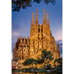 Educa (17097) - "Sagrada Familia" - 1000 pieces puzzle