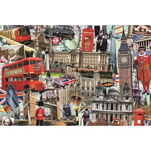 Jumbo (18366) - Marc Arundale: "Best of… London" - 1500 pieces puzzle