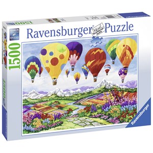 Ravensburger (16347) - Nancy Wernersbach: "Spring is in the Air" - 1500 pieces puzzle