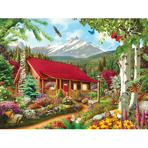 MasterPieces (31654) - Alan Giana: "Mountain Hideaway" - 300 pieces puzzle