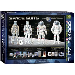 Eurographics (6000-1389) - "Space Suits" - 1000 pieces puzzle