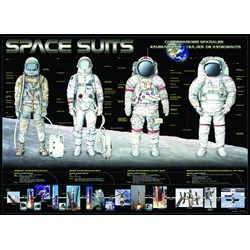 Eurographics (6000-1389) - "Space Suits" - 1000 pieces puzzle