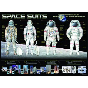 Eurographics (6000-1389) - "Space Suits" - 1000 pieces puzzle