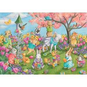 Ravensburger (08795) - "Egg Hunt" - 35 pieces puzzle
