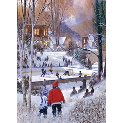 Eurographics (6000-0688) - Douglas Laird: "Hockey Season" - 1000 pieces puzzle