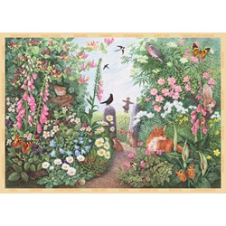 Falcon (11104) - "Spring & Summer Hedgerow" - 500 pieces puzzle