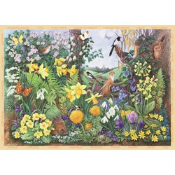 Falcon (11104) - "Spring & Summer Hedgerow" - 500 pieces puzzle