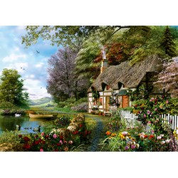 Trefl (102970) - Dominic Davison: "Charming Nook" - 1000 pieces puzzle