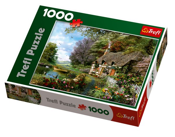 Trefl (102970) - Dominic Davison: "Charming Nook" - 1000 pieces puzzle