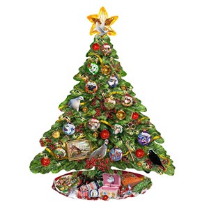 SunsOut (95849) - Lori Schory: "The Twelve Days of Christmas x Two" - 1000 pieces puzzle