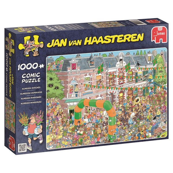 Jumbo (19034) - Jan van Haasteren: "Nijmegen Marches" - 1000 pieces puzzle