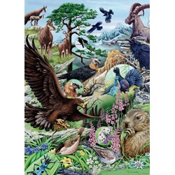 Heye (29618) - M. Wieczorek: "High Mountains" - 1000 pieces puzzle