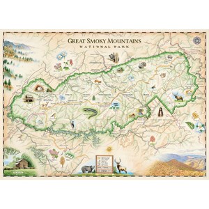 MasterPieces (71703) - "Great Smoky Mountains National Park" - 1000 pieces puzzle