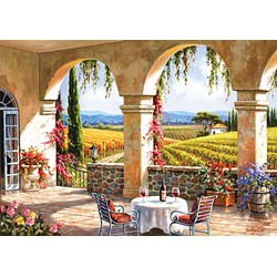 Anatolian (4523) - "Wine Country Terrace" - 1500 pieces puzzle
