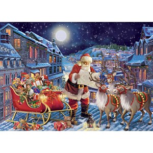 Jumbo (11173) - "The Christmas Journey" - 200 pieces puzzle