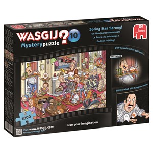 Jumbo (17406) - Graham Thompson: "Wasgij Mystery #10: Spring Has Sprung" - 1000 pieces puzzle