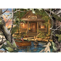 MasterPieces (71754) - Dona Gelsinger: "Gone Fishing" - 1000 pieces puzzle