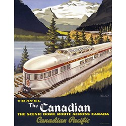 Eurographics (8104-0322) - "The Canadian (Mini)" - 100 pieces puzzle