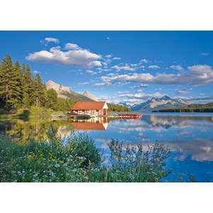 Schmidt Spiele (58334) - "A Weekend At the Lake" - 1000 pieces puzzle