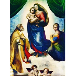 Eurographics (6000-1211) - Raphael: "Sistine Madonna" - 1000 pieces puzzle