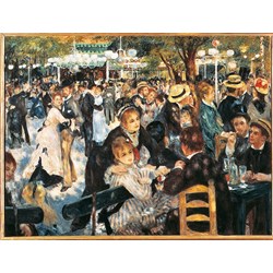 Piatnik (539244) - Pierre-Auguste Renoir: "Dance at Le Moulin de la Galette" - 1000 pieces puzzle