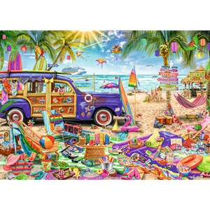 Trefl (27109) - "Tropical Holidays" - 2000 pieces puzzle
