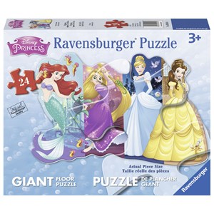 Ravensburger (05453) - "Pretty Princesses" - 24 pieces puzzle