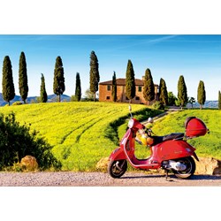 Educa (17121) - "Scooter In Toscana" - 1500 pieces puzzle