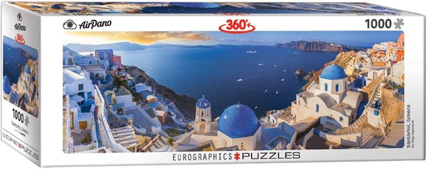 Eurographics (6010-5300) - "Santorini Greece" - 1000 pieces puzzle